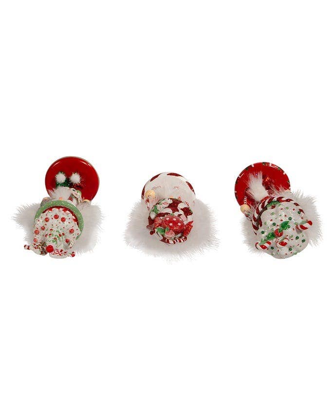 Kurt S. Adler, Inc. - 10"CANDY+CAKE FUN HATS NUTCRACKERS