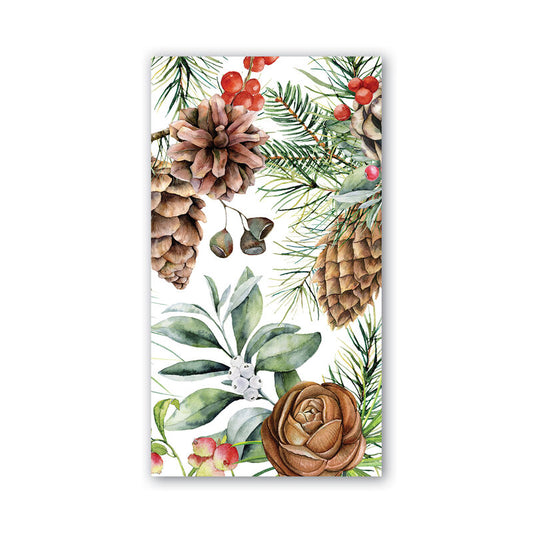 Michel Design Works “White Spruce” Hostess Napkins