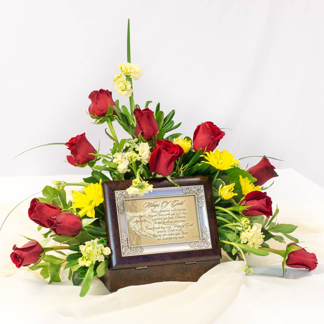 Cottage Garden - May The Road Rise Up To Meet You Italian Style Music Box