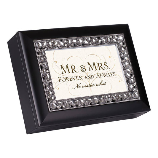 Cottage Garden - Mr & Mrs Forever And Always Musical Keepsake Box