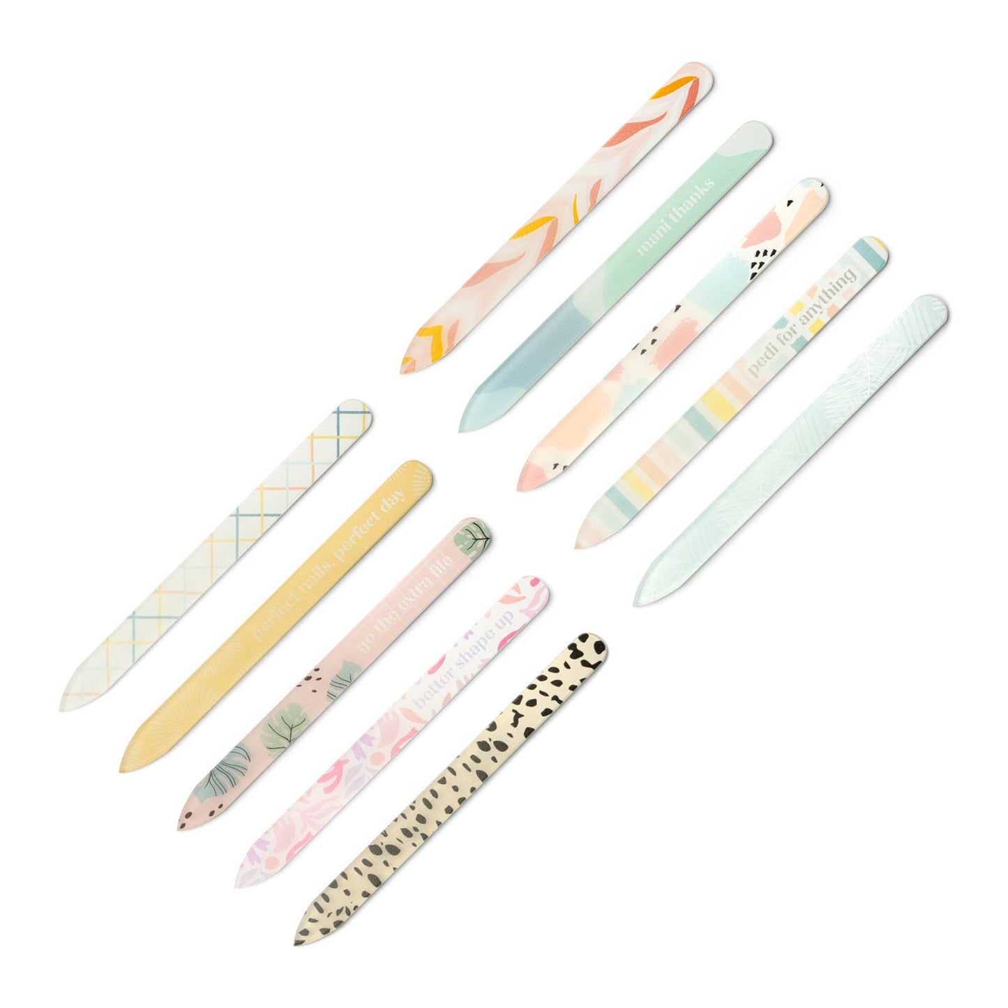 DM Merchandising - Lemon Lavender Glass Nail Files