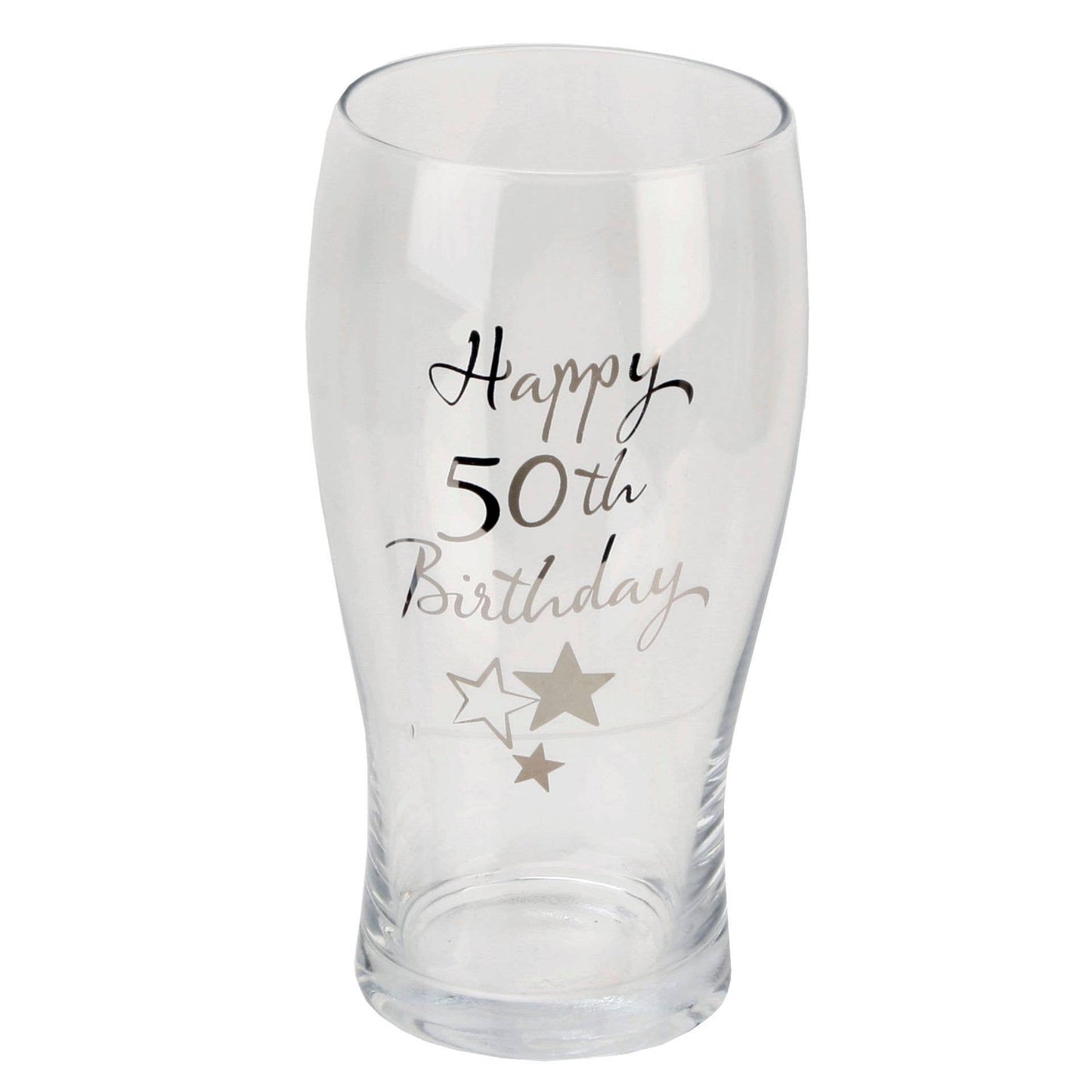 WIDDOP and Co. - Milestones Beer Glass 50th Birthday