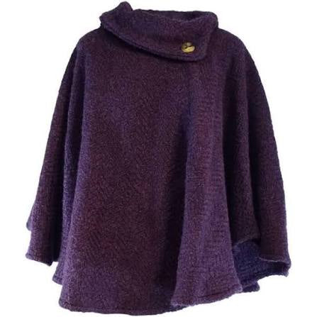 Branigan Weavers Laura Cape Mulberry