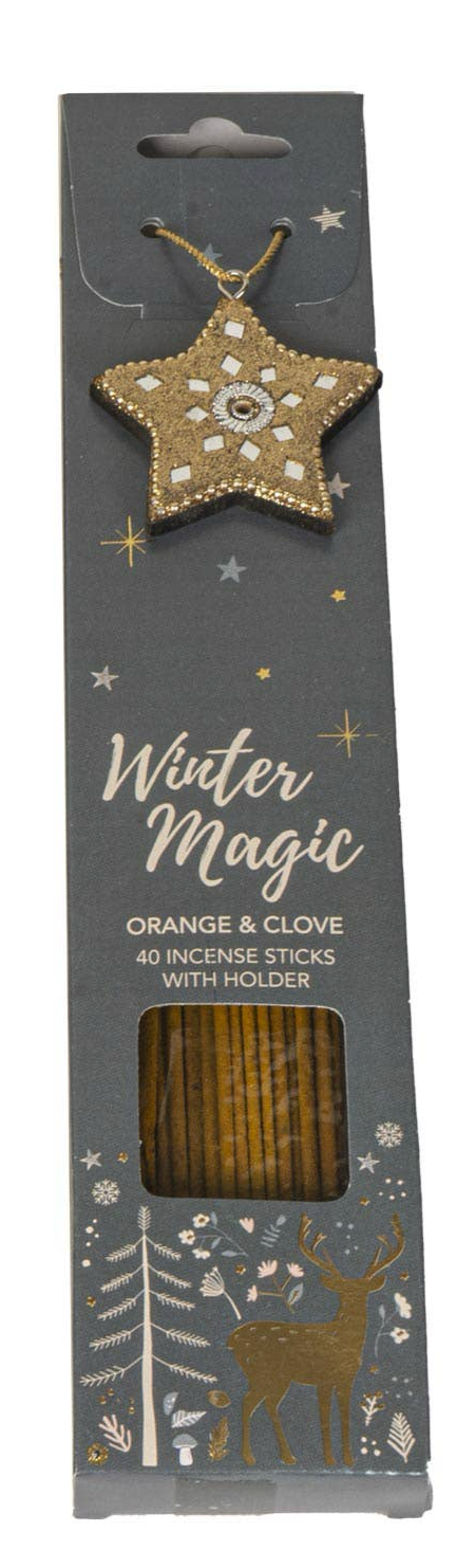 PACIFIC GIFTWARE - 14846 Winter Magic Incense Sticks Display Set