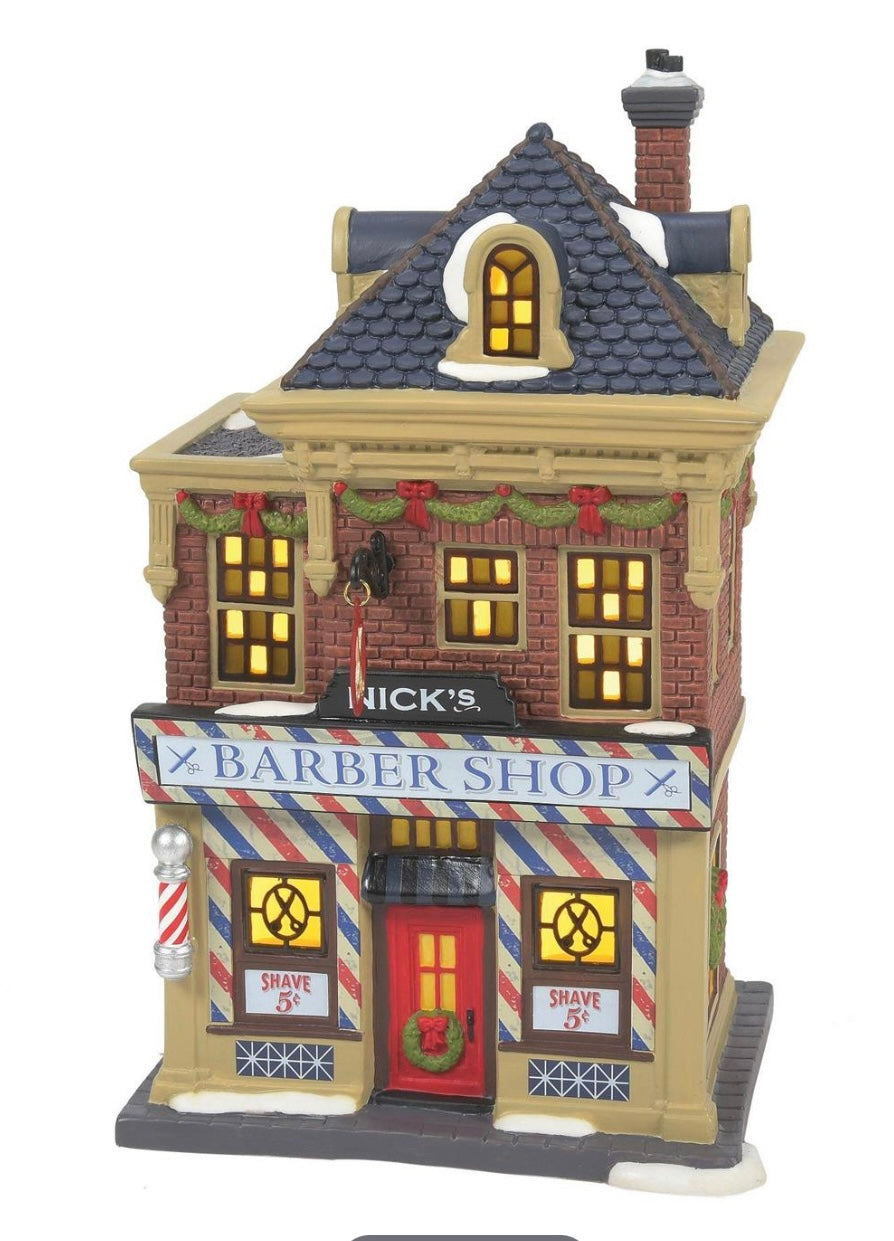 Department 56 Christmas In The City “A Little Off The Top”