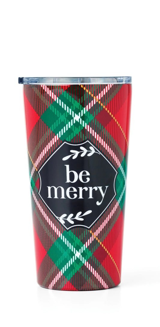 Cambridge‘“Be Merry” 20 Oz Insulated Tumbler