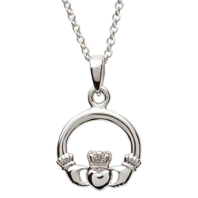 ShanOre Silver Claddagh Necklace
