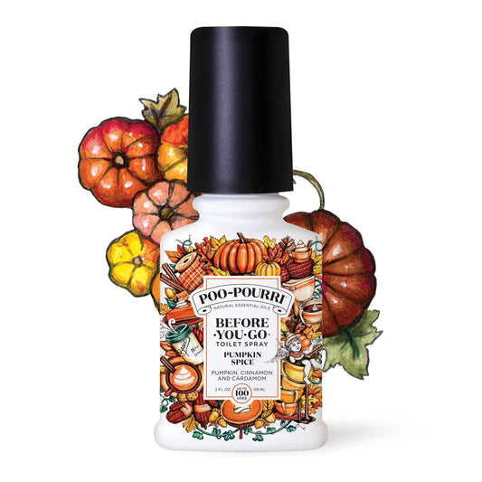 Poo-Pourri Pumpkin Spice Limited Edition Toilet Spray 2 OZ/ 100 Uses
