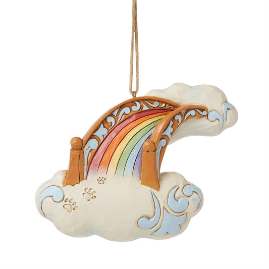 Jim Shore Rainbow Bridge Pet Ornament