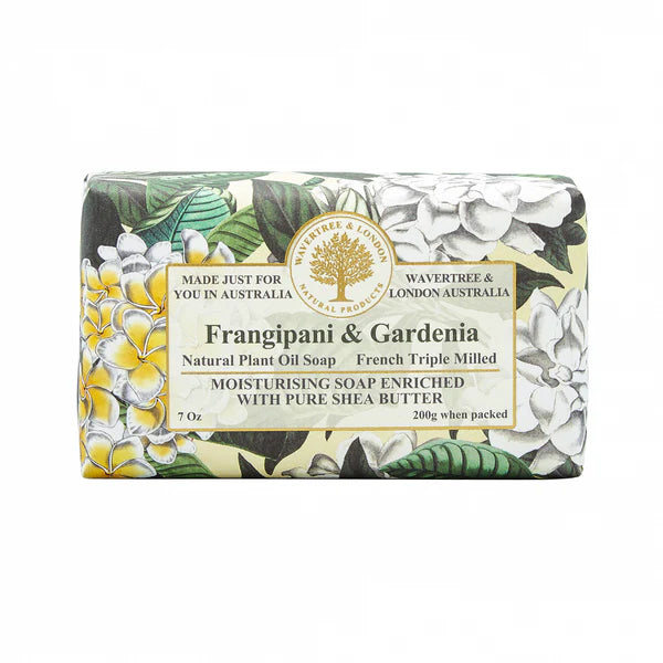 Wavertree & London Frangipani & Gardenia 7oz Soap