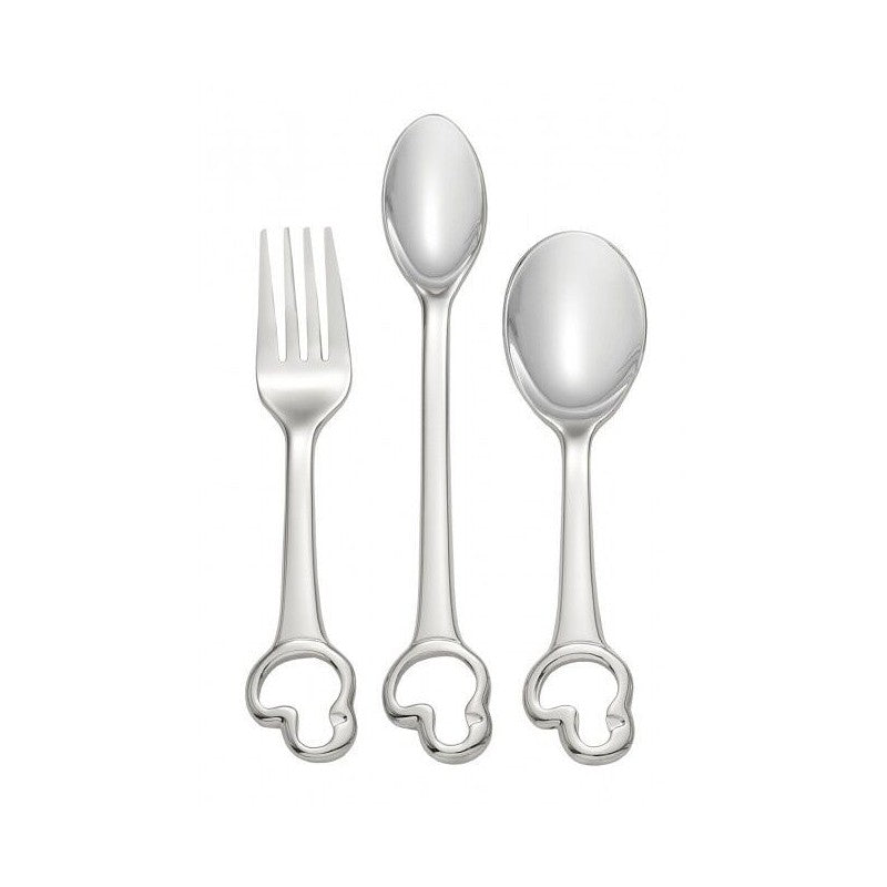 Duckling 3 Piece Fine Flatware Baby Set