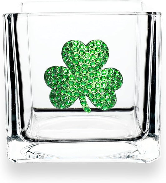 The Queens’ Jewels Shamrock Candleholder or Vase