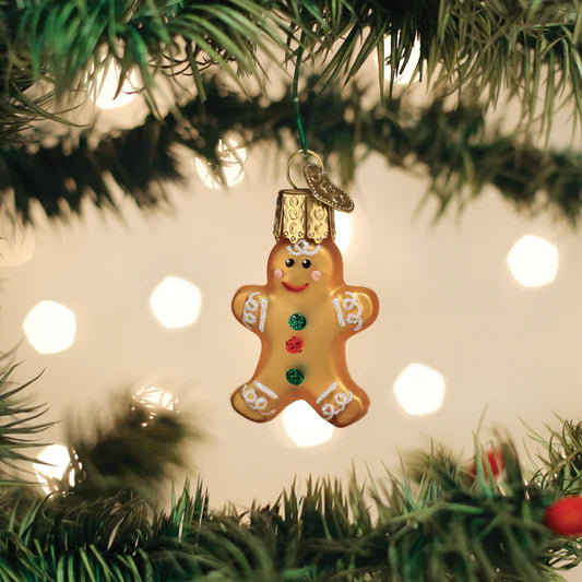 Old World Christmas Gumdrops Mini Gingerbread Man Ornament
