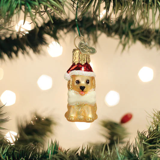 Old World Christmas Gumdrops Mini Jolly Pup Ornament