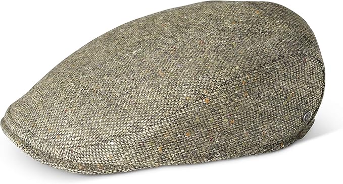 Fia Tailored Green Salt & Pepper Cap