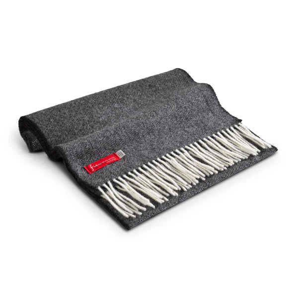 Fia Hazel 100% Lambswool Scarf 12” x 60”