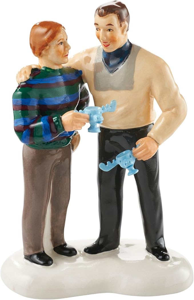 Department 56 National Lampoon’s Christmas Vacation Snow Village “Moose Mug Toasr”