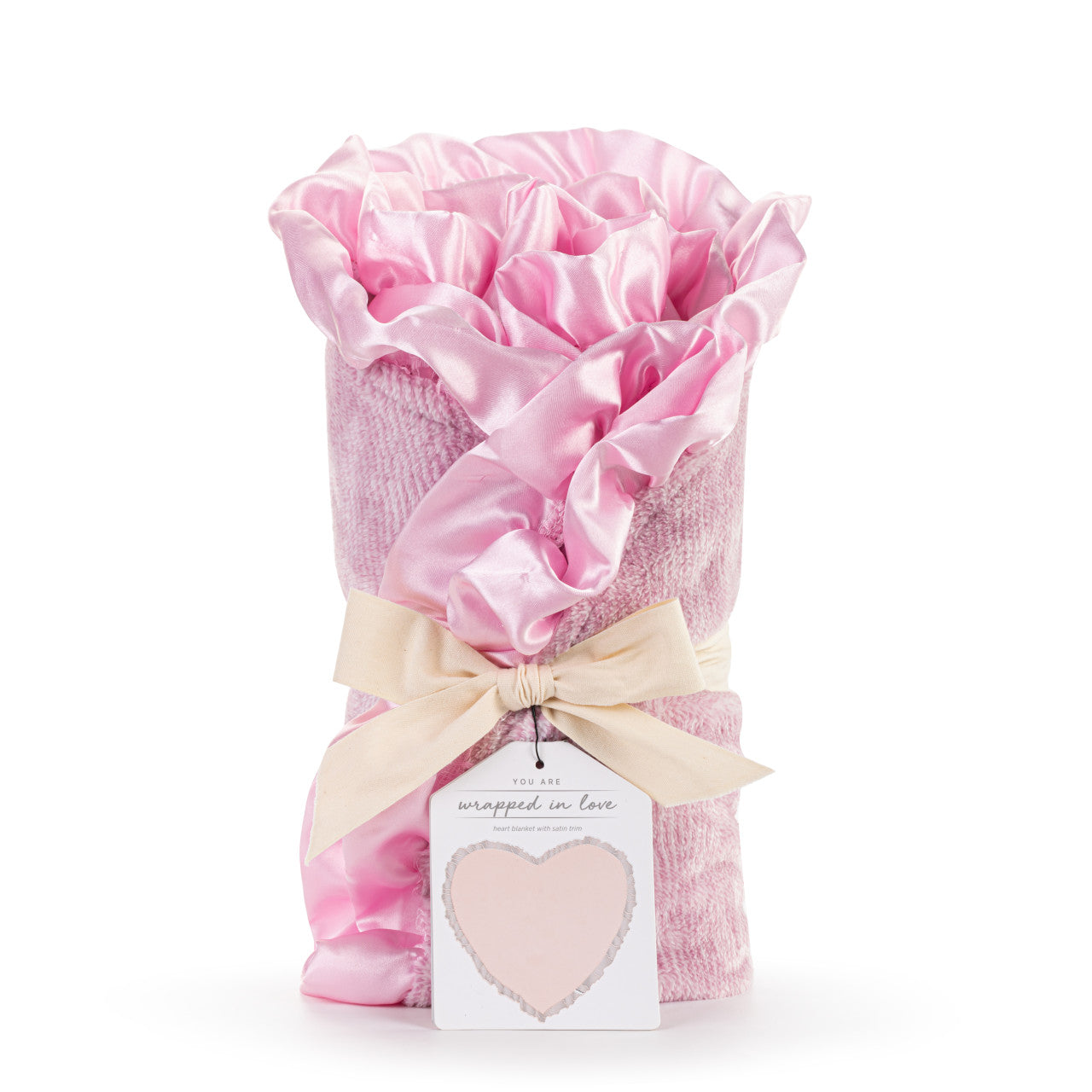 Wrapped In Love Pink Blanket