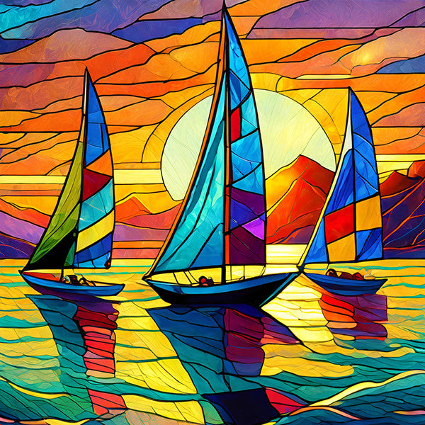 Springbok Puzzles Sunset Sailing