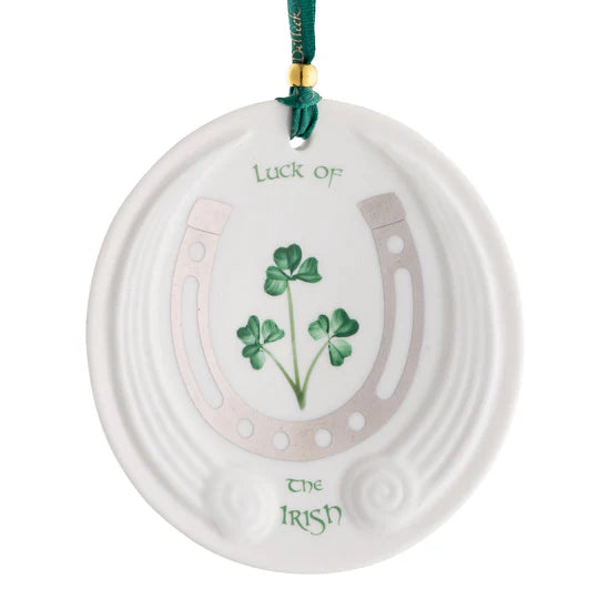 Belleek Luck Of The Irish Ornament