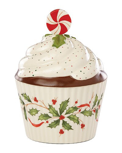 Lenox Hosting For The Holidays Cupcake Covered Candy Dish