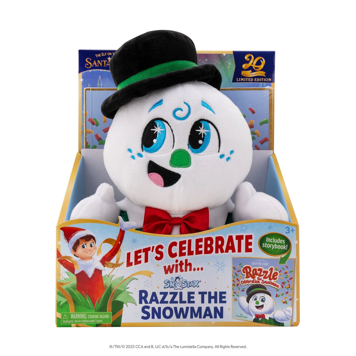 The Elf On The Shelf Santaverse Snowman Razzle The Snowman