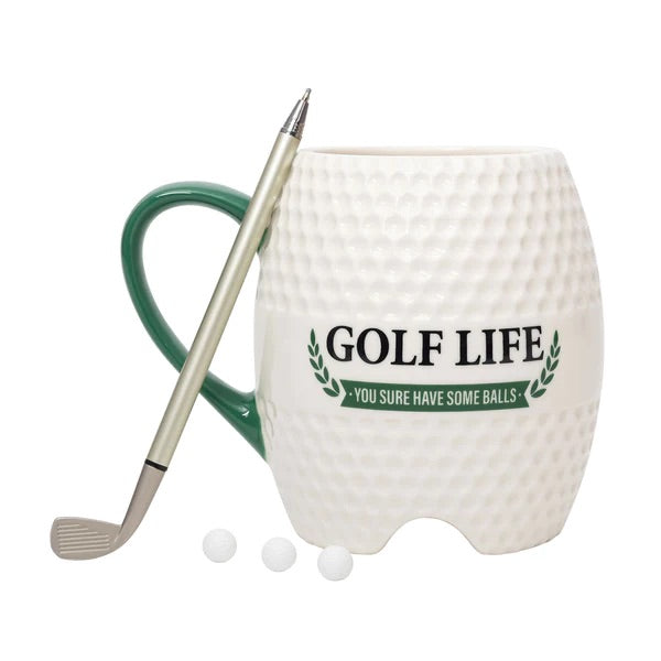 Nicole Brayden “”Golf Life, You Sure Have Balls” Mug