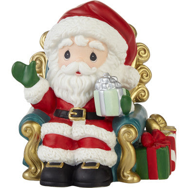 Precious Moments “Santa’s Here Bringing Cheer”