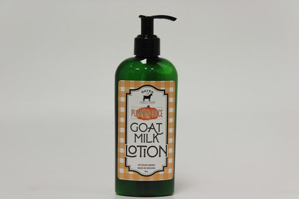 Bates Family Farm Pumpkin Spice Goat Milk Lotion 8oz