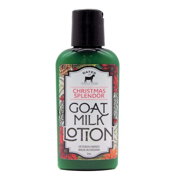 Bates Family Farm Christmas Splendor Goat Milk Lotion 2oz