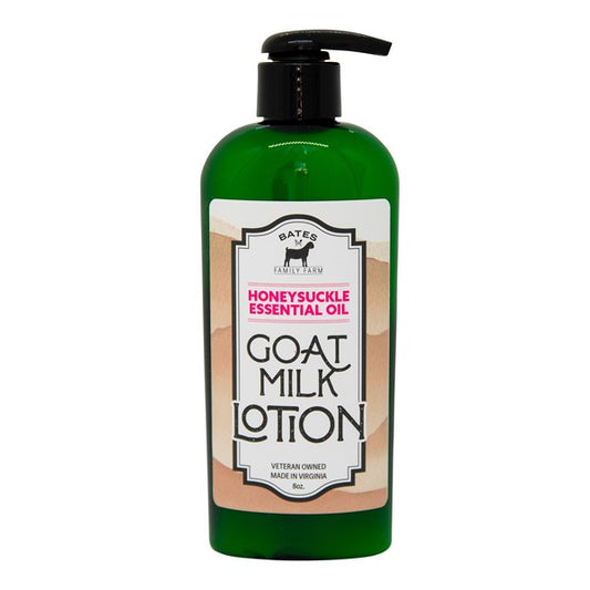 Bates Family Farm Honeysuckle Essential Oil Goat Milk Lotion 8oz