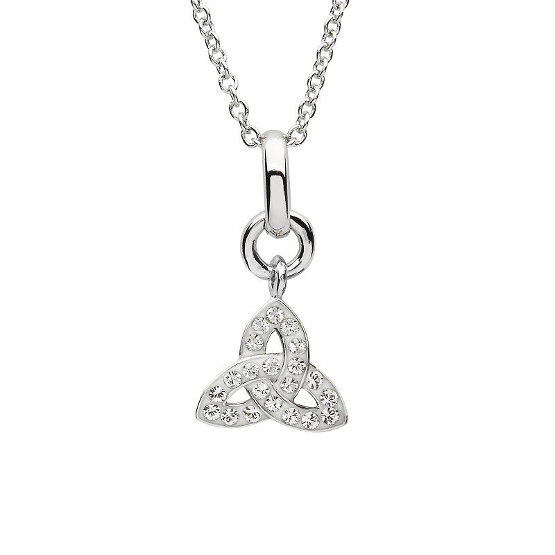 ShanOre Sterling Silver Cubic Zirconia Trinity Pendant