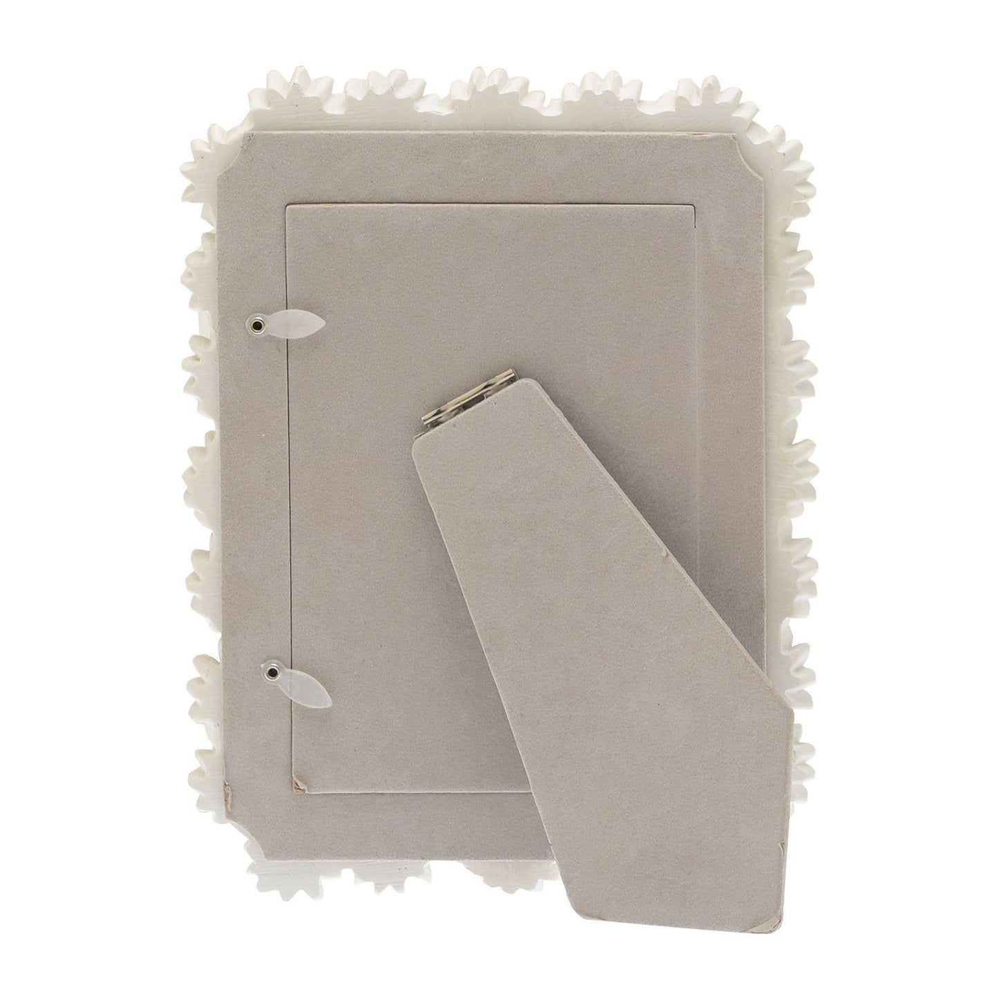 WIDDOP and Co. - Impressions White Resin Daisy Photo Frame 5" x 7"