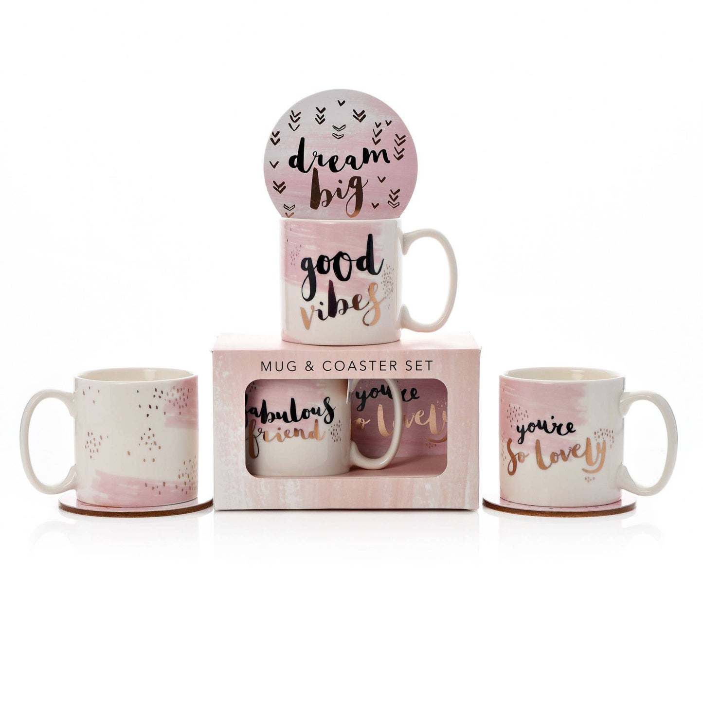 WIDDOP and Co. - Luxe Ceramic Mug & Coaster - Birthday Girl