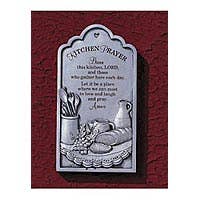 Abbey & CA Gift - Kitchen Prayer Plaque