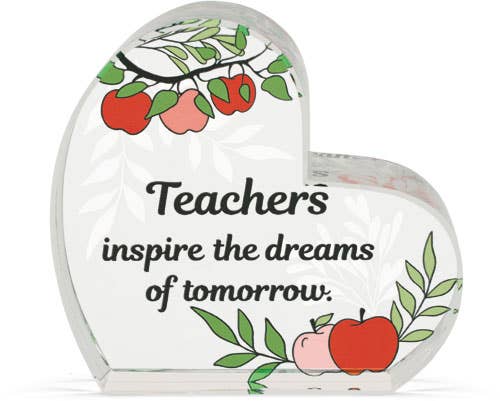 AngelStar - Teacher - Occupation Glass Plaque