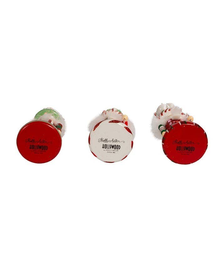 Kurt S. Adler, Inc. - 10"CANDY+CAKE FUN HATS NUTCRACKERS