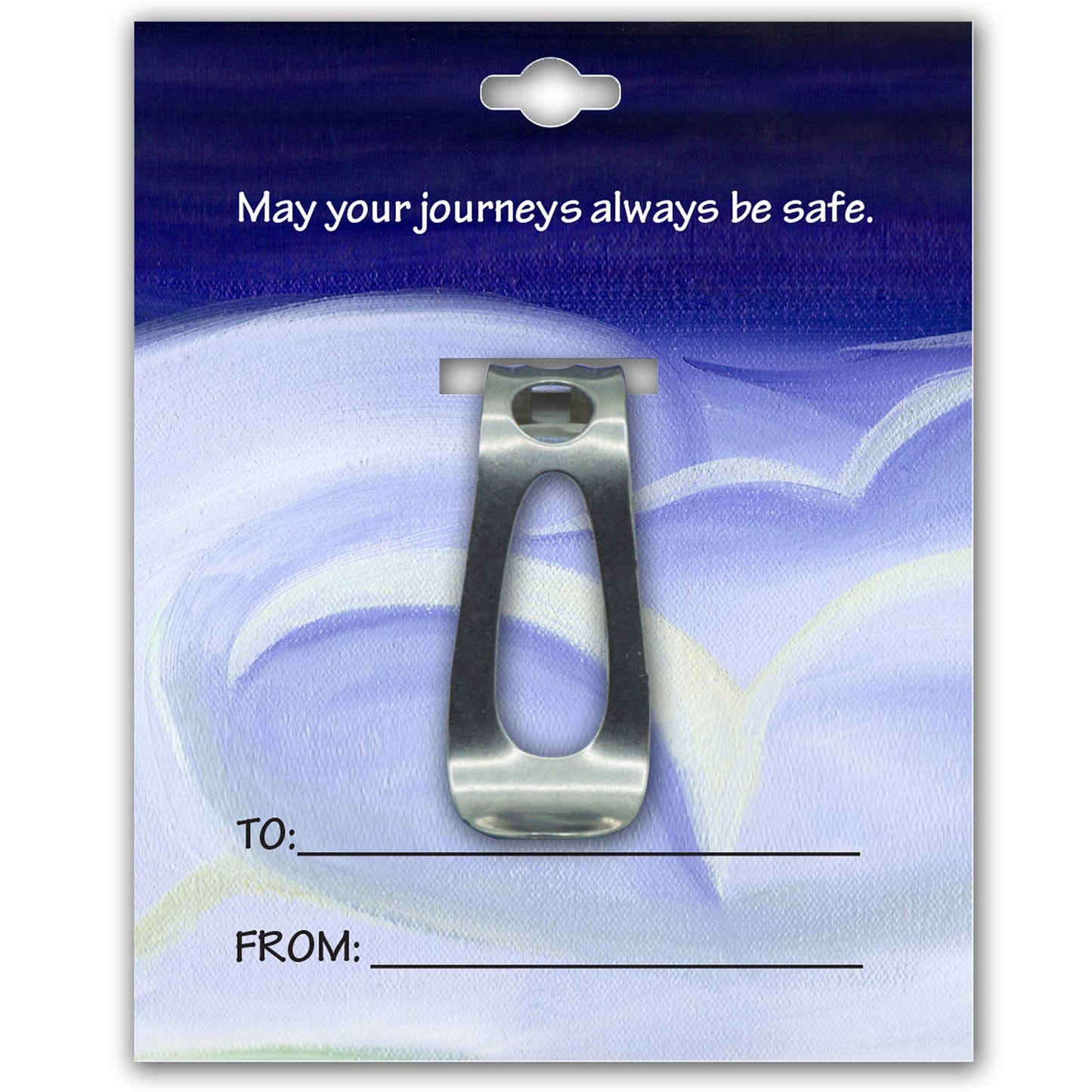 Abbey & CA Gift - Traveler Prayer Visor Clip