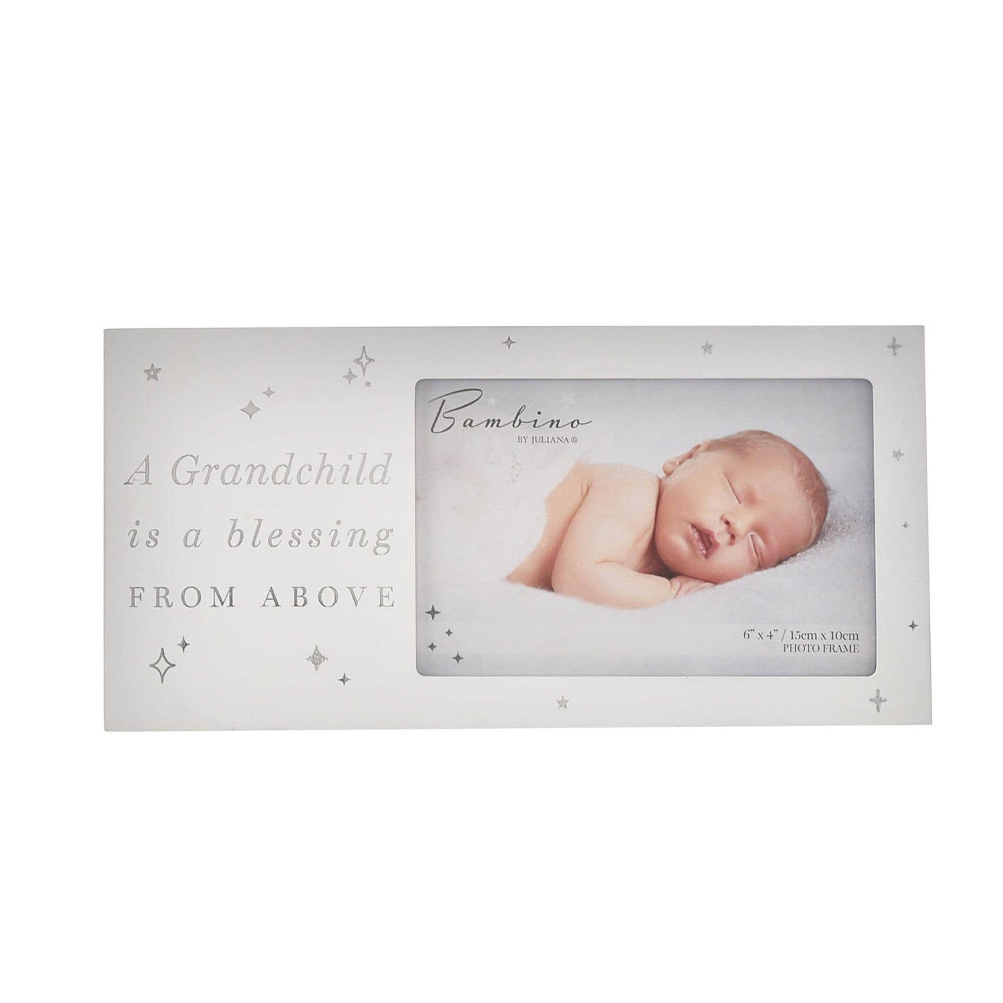 WIDDOP and Co. - Bambino Wooden Grandchild Photo Frame 6" x 4"
