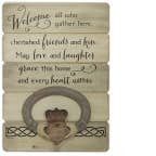 Abbey & CA Gift - Irish Welcome Plaque