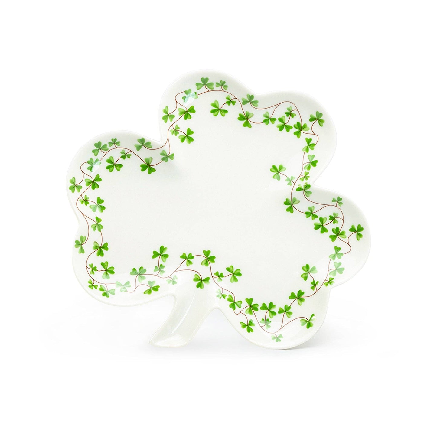 Grace Teaware - Shamrock 8.75" Fine Porcelain Serving Plate