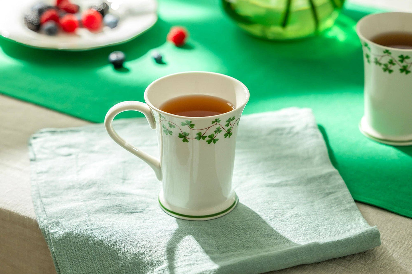 Grace Teaware - Shamrock 10 oz Fine Porcelain Mug