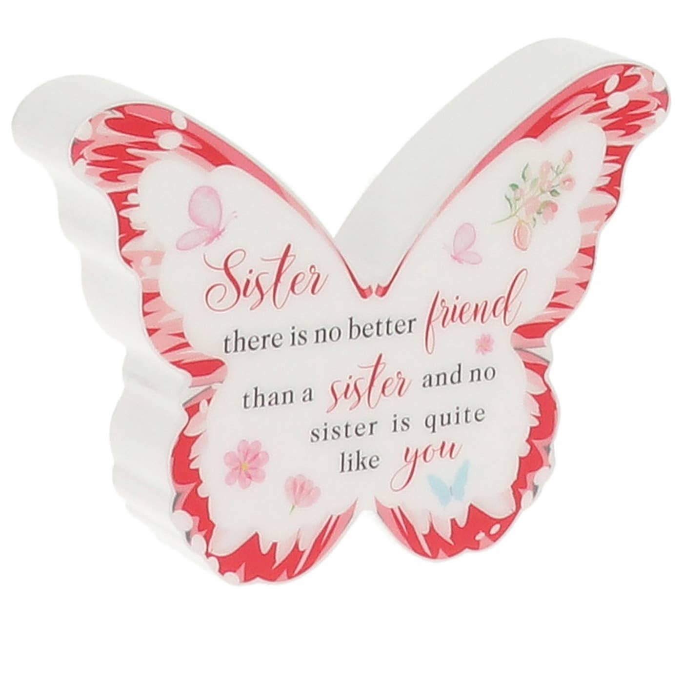 Joe Davies - Butterfly Kisses Plaque Sister