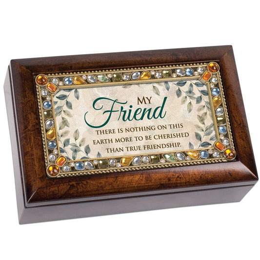 Cottage Garden - My Friend Petite Musical Keepsake Box