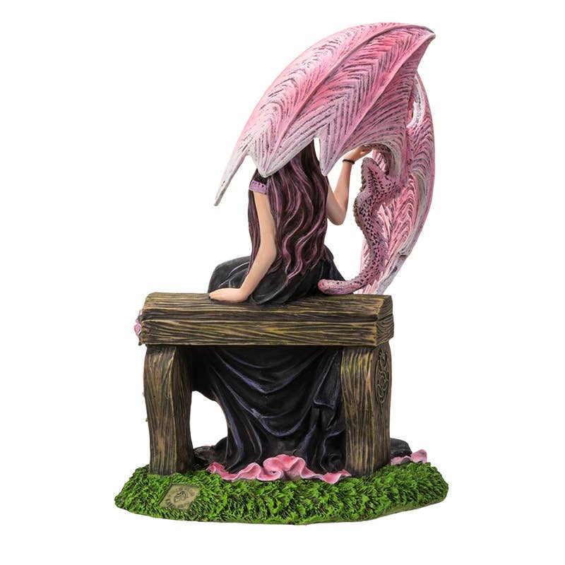 PACIFIC GIFTWARE - 15575 Anne Stokes Dragon Friendship Elegant Dragon C/4
