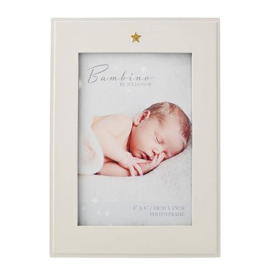 WIDDOP and Co. - Bambino Photo Frame with Star Icon 4" x 6"
