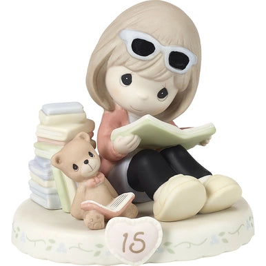 Growing In Grace, Age 15, Brunette Figurine