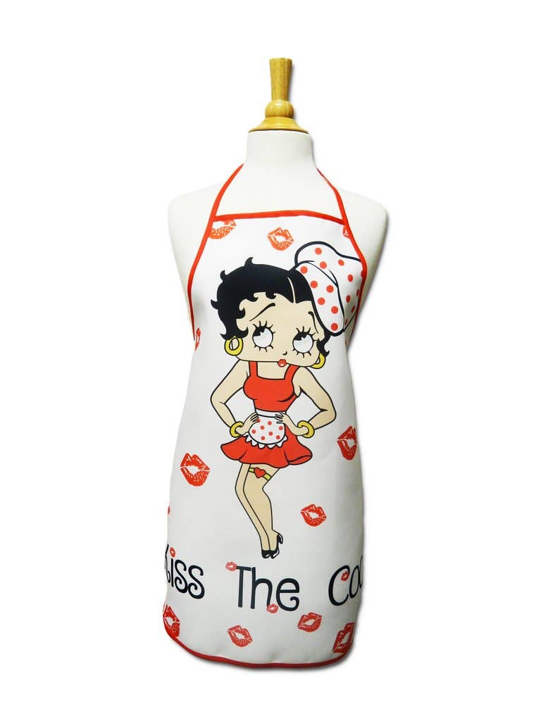 MID-SOUTH PRODUCTS - Betty Boop Apron - Kiss the Cook