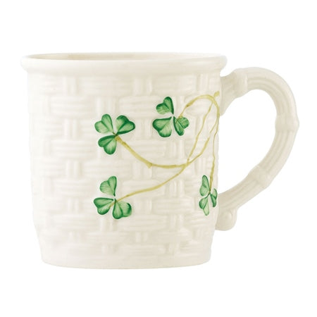 Belleek 1940 Shamrock Baby Mug