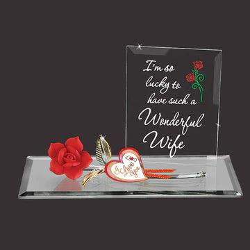 The Glass Baron, Red Rose, “Wonderful Wife”